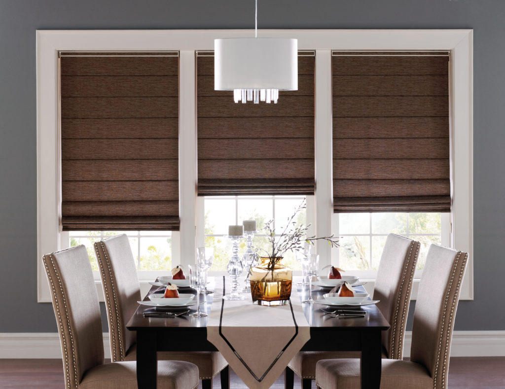 Roman Shades - Online Examples of Different Options