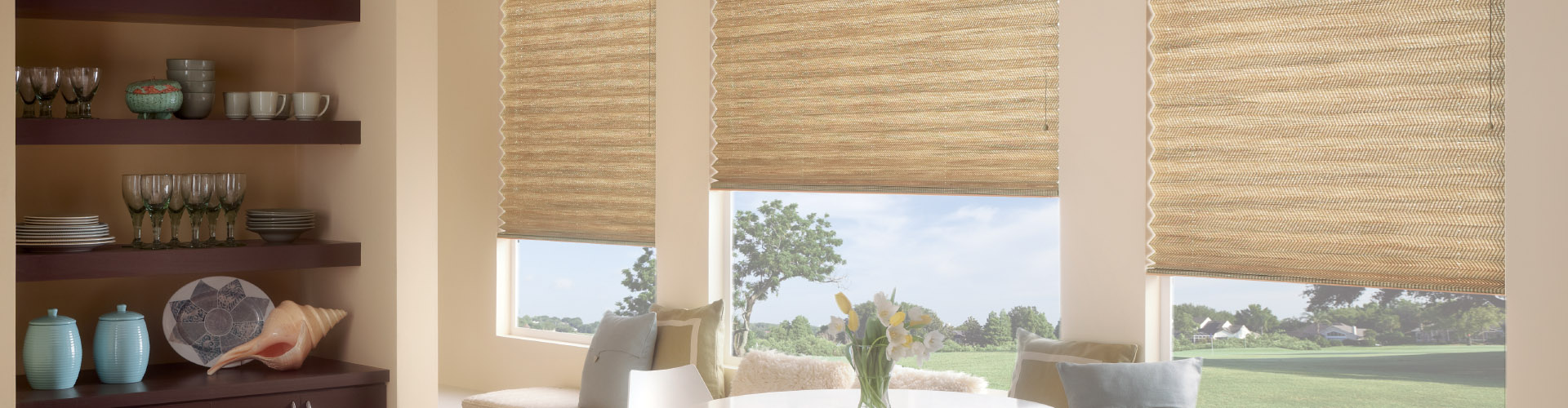 Pleated Shades See Custom Window Treatments