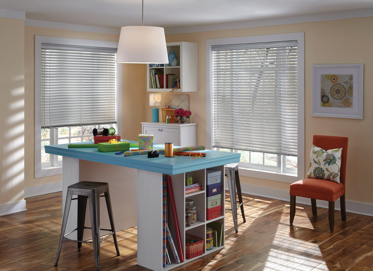 Aluminum Blinds Office CraftRoom