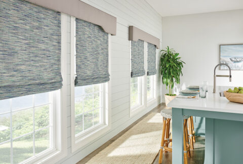 Custom Roman Shades - Made In The Shade