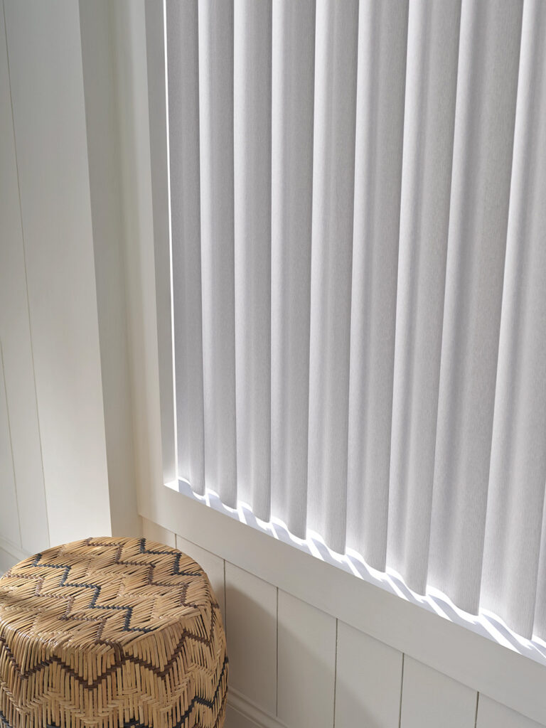 vertical blinds Bailey Lattice Fabric