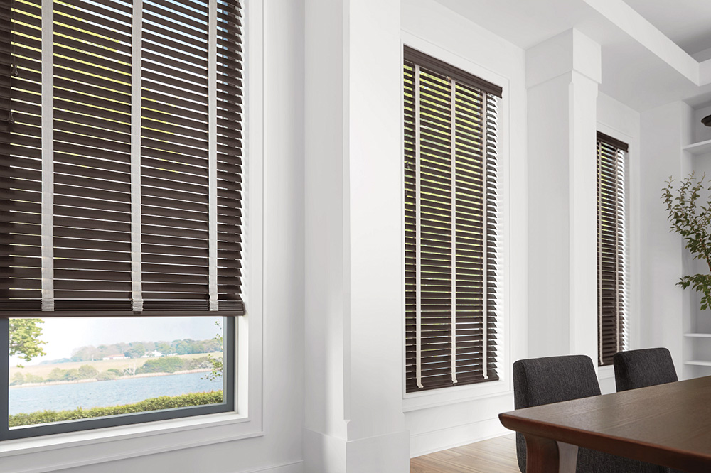 wood blinds Decorative Tapes Classics Dining Room
